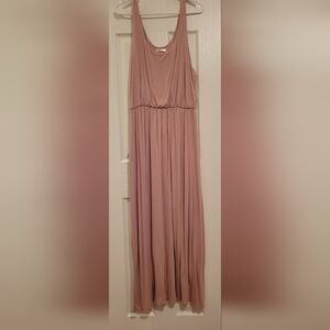 Doublju Women's Maxi Dress in Soft Pink